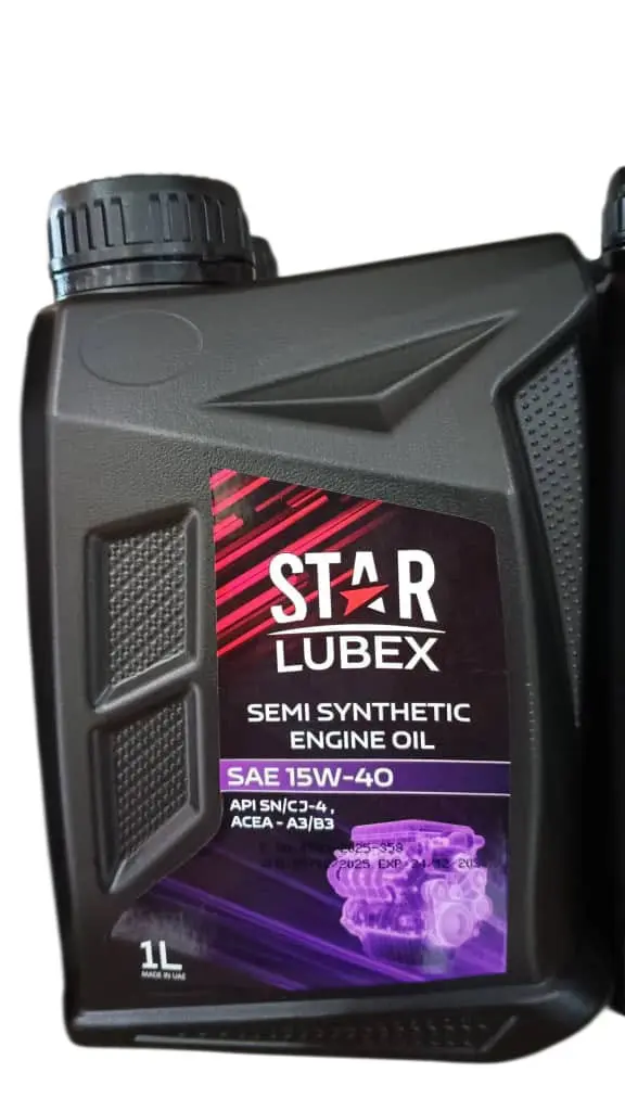 ACEITE STAR LUBEX SEMISINTETICO 15W-40 1LT (SLGD15W40)