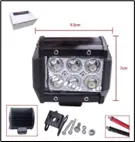 LUZ LED CUADRADA 4X3" 18W 1620LM (LF-2553)