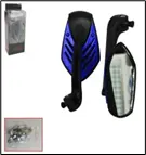 ESPEJO PARA MOTO N/AZ ROSCA 8-10MM (TM-1203-AZ)