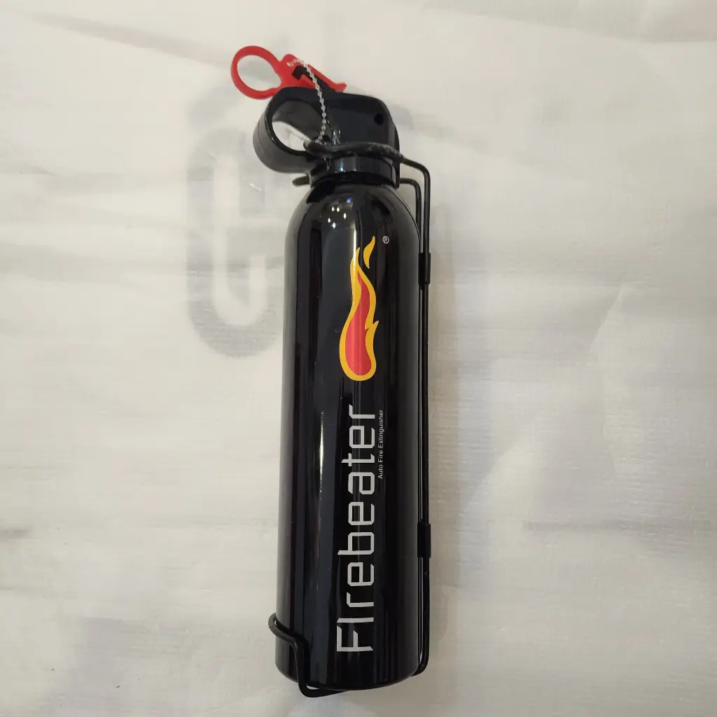 EXTINTOR 600G RACING NEGRO (252001-N )