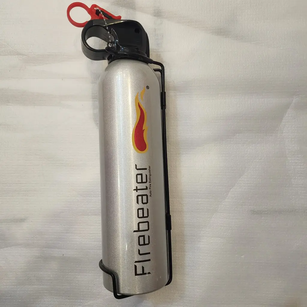 EXTINTOR 600G RACING SILVER (252001-SIL )