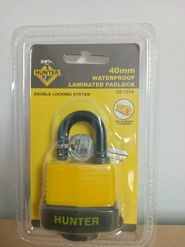 CANDADO LAMINADO A PRUEBA DE AGUA 40MM CE-1345 (CE-1314 )