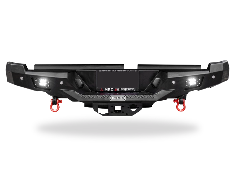 REAR BUMPER TRITON 15-22 W/LED (TT15-R03-MTBP)