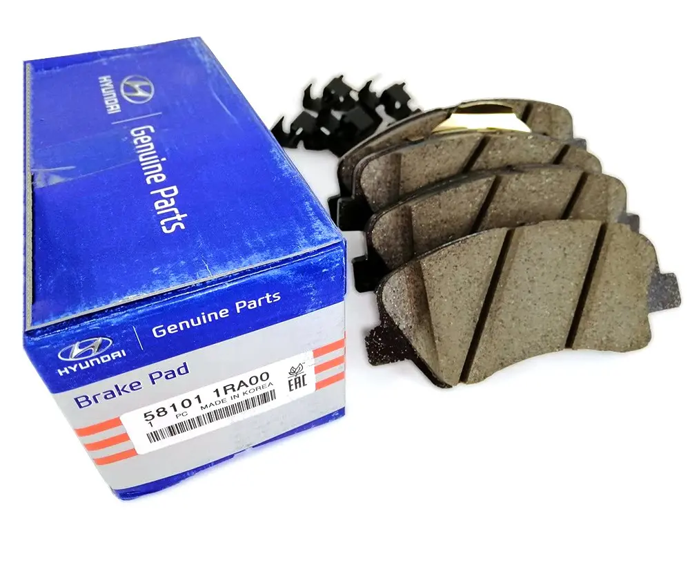PASTILLAS FRENO DELANTERAS HYU ACCENT 2012-2014/SANTA FE 2010-2011/ HYU SONATA (58101-1RA00)