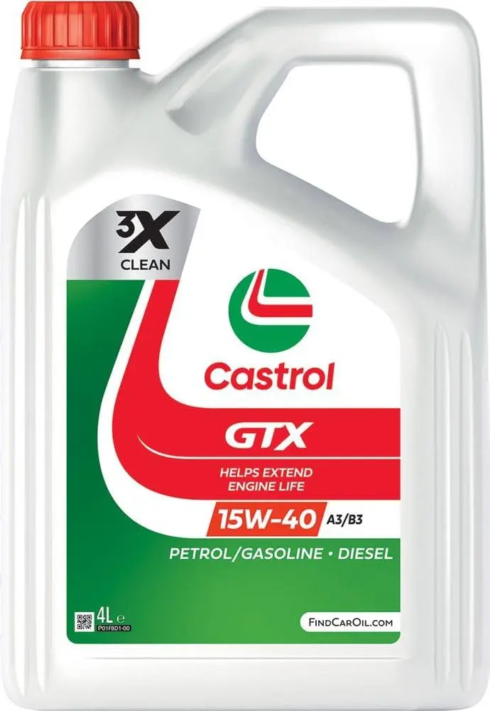 Aceite CASTROL GTX 15W-40 5Lt