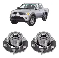 CUBO DE RUEDA TRASEROS RH/LH MITSUBISHI L200 (PAREJA)(MR992374C)