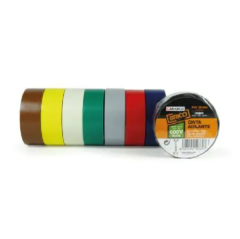 CINTA PVC AISLANTE 8PCS (79534)