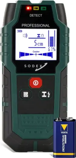 MULTIDETECTOR BATERIA 9V DC (01859)