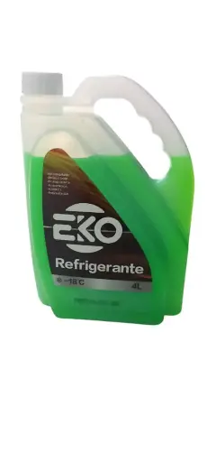 AGUA REFRIGERANTE VERDE EKO 4L