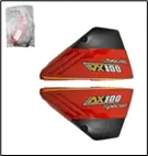 Maletas p/moto AX100 (TM-1708)