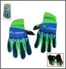 [900*11*0275] guantillas p/moto verde y azul (TM-9010)