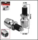 [900*11*0305] extension de manubrio silver PLATEADO (TM-2004-SIL)