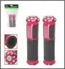 [900*11*0333] manubrio p/moto rojo y blanco (TM-7001-R)