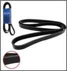 [900*11*0476] CORREA ACANALADA TY HILUX VIGO (7 CANALES) (7PK2120)