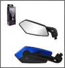[900*11*0283] ESPEJO P/MOTO NEGRO/AZUL ROSCA 8-10MM (LF-4616-AZ/TM-1204-AZ) 
