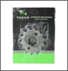 [900*11*0388] sproket delantero 428H-14T GN125/GN150 2005 (TM-1456)