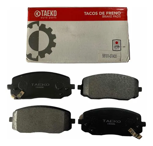 58101-07A00 TACO DE FRENO KA PRIDE/HY I10/I20 05/PICANTO 04-11 (D1601/1684)(A-8142WK)