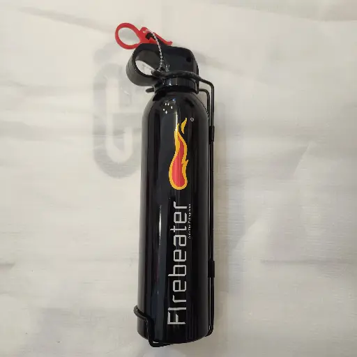 EXTINTOR 600G RACING NEGRO (252001-N )