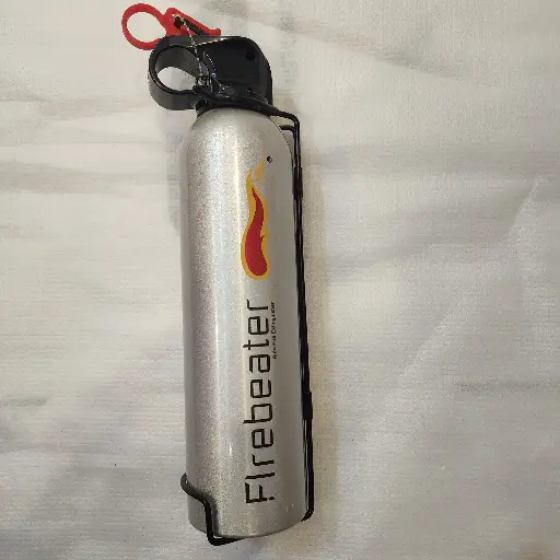 EXTINTOR 600G RACING SILVER (252001-SIL )