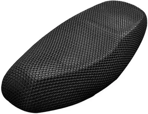  FORRO P/ASIENTO DE MALLA P/MOTO XL NEGRA 53-60xL:93-98 (TM-22002)