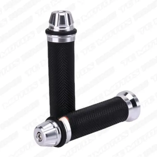 MANUBRIO PARA MOTO NEGRO CROMO (TM-7021-NCR )