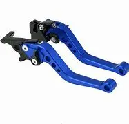 (TM-25000-AZ)(LF-6421-AZ)BRAZO FRENO P/MOTO AZUL 10.5CM 50.8G 