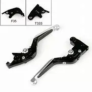 (TM-25000-SIL)(LF-6421-SIL)BRAZO FRENO P/MOTO SIL 10.5CM 50.8G 