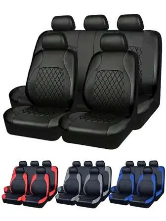 FORRO P/ACIENTO NEGRO 9pzas (16-8021-N)