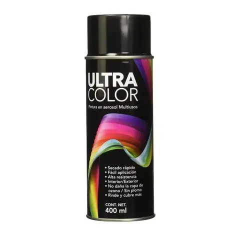 SPRAY NEGRO BRILLO 400ML (108007)