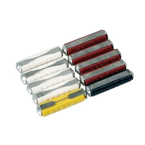 SET DE FUSIBLES DE PORCELANA 10PCS (00732)