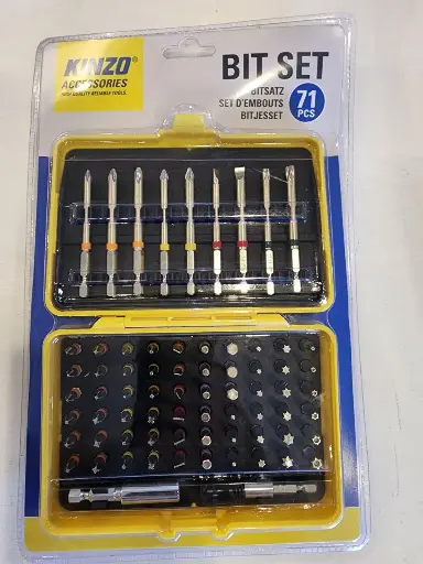 JUEGO DE PUNTAS DE DESTORNILLADOR 71PCS (26520) 